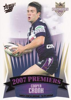 2007 Select Premiers Melbourne Storm #PC13 Cooper Cronk Front